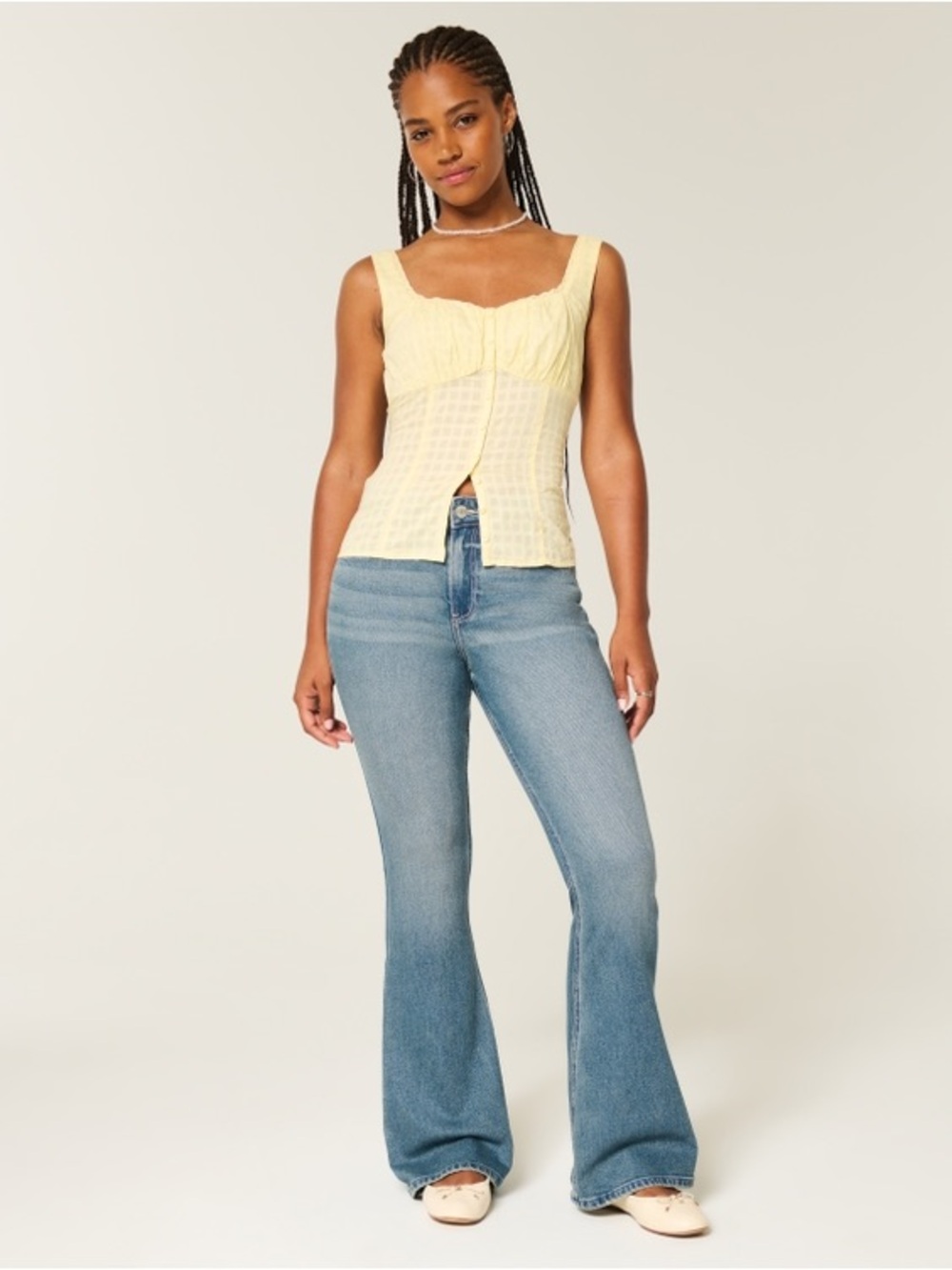 Hollister Light Blue Flare Jeans